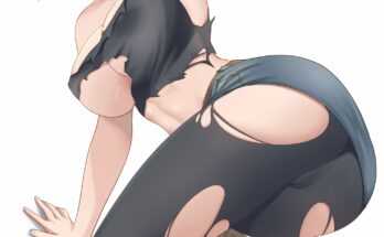 Android 18 - torn clothes after an intense battle (Mandytsune) [Dragon Ball]