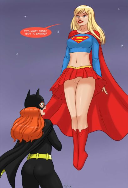 Batgirl and Supergirl (Flick) [DC Comics]