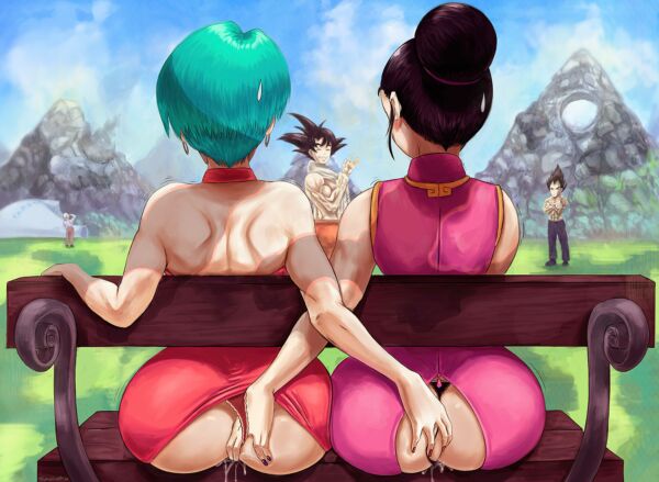 Bulma and Chi-Chi (Tuomashart) [Dragon Ball Z]