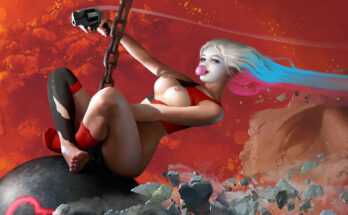 Harley wrecking ball [Suicide Squad] (Steven Stahlberg)
