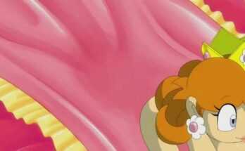 Princess Daisy sexy smooth tittyfuck (Sakusakupanic) [Super Mario series]