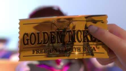 You won Dva's golden ticket, her ultimate prize. (lvl3toaster) [Overwatch]