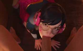 Academy D.va blowjob (Yeero) [Overwatch]
