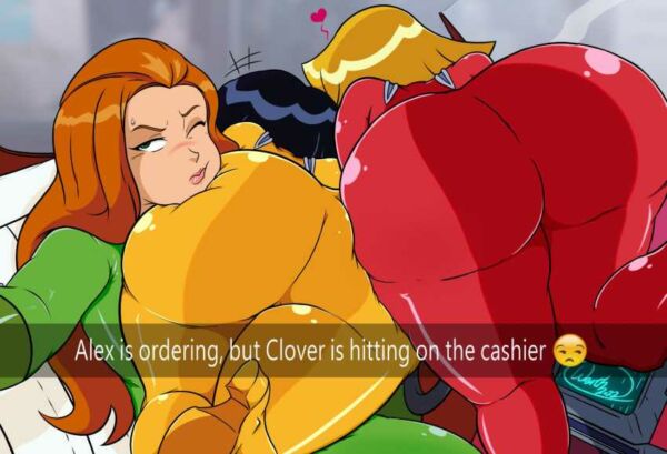 Alex, Sam and Clover are ready to order. (wraththefurious911) [totally spies]