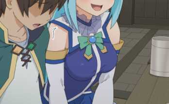 Aqua learning how to get filthy rich with Kazuma's cock (Isoyari) [Konosuba]