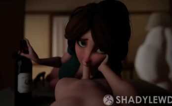 Aunt Cass Blowjob (ShadyLewds) [Big Hero 6]