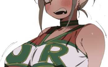 Busty cheerleader Toga (coffing) [My Hero Academia]