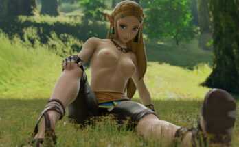 Chilling with Zelda [The Legend of Zelda] (Nsfw1267)