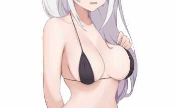 Emilia tries on her bikini (Coro Fae) [Re:Zero]
