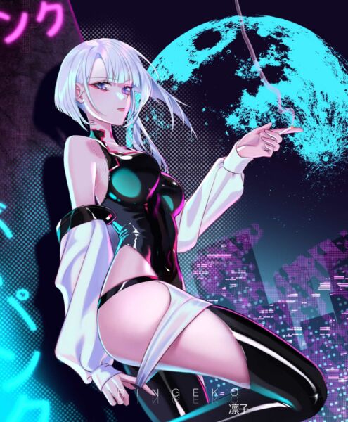 Lucy by moonlight [Cyberpunk Edgerunners] (Ringeko)
