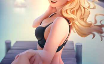 Lux at the Dock (tsuaii) [League of Legends]