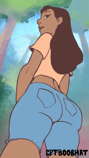 Nani showing her goods (Cptboobhat) [Lilo and Stitcg]
