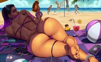 Reyna at the Beach (Arimatang) [Valorant]