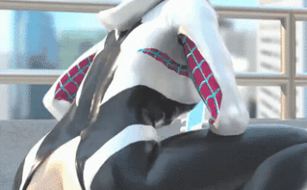 Spider Gwen bouncing (marvel) [lynya]