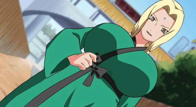 Tsunade’s breasts (gnz) [Naruto]