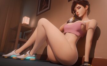 Tracer, (Breadblack) [Overwatch]