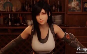 A typical evening with Tifa (Puuguy) [Final Fantasy 7]