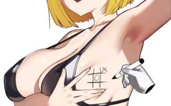 Android 18 - learning how to play tic tac toe (Yzr 99) [Dragon Ball]
