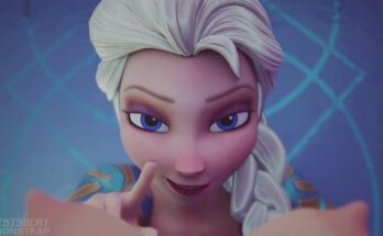 Elsa plays with Anna (Baronstrap) [Frozen]
