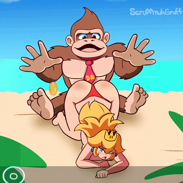 How Donkey Konga was meant to be played - Princess Peach (ScruffMuhGruff)[Donkey Konga - Super Mario]