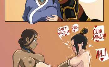 Katara and Azula (Dino Sham) [Avatar: the Last Airbender]
