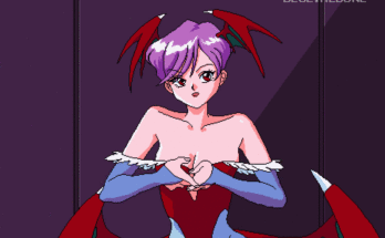 lilith & morrigan (bluethebone) [darkstalkers]
