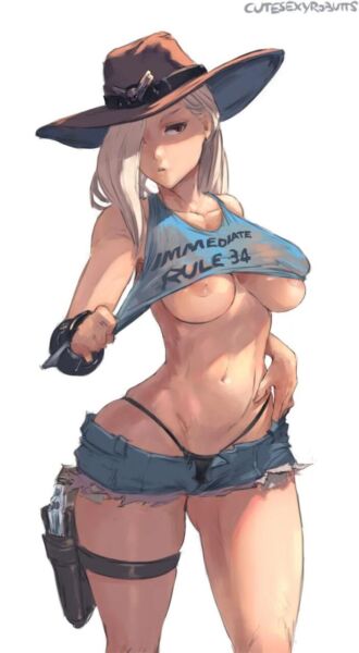 Ashe (cutesexyrobutts) [overwatch]