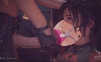 Lara Croft trapped during halloween, (wildeerstudio) [Tomb Raider]