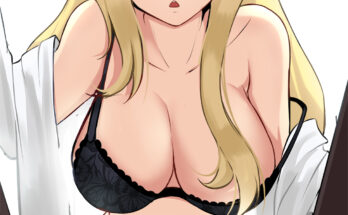 Minerva, but hair down and in lingerie (Hioyami) [Re:Zero]