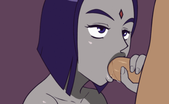 Raven showing off her real talent. (Zelamir) [Teen Titans]