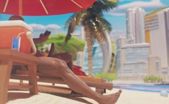 Tracer fucking at the beach. [Overwatch] (kreamu)