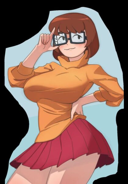 "for thicc enjoyer's" (velma) [Scooby doo]