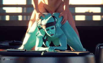 Aayla Secura fucked from behind (El-Recondite) [Star Wars]