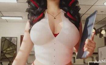 Bayonetta - The boss has to way to increase productivity in the office using her orifices (AANiX) [Bayonetta 3]