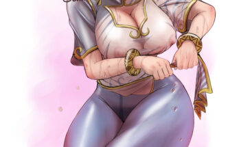 Chun Li - her clothes got all wet and see thru (chibasyu) [Street Fighter 6]
