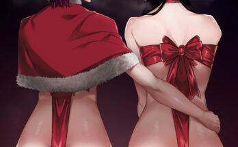 Shuuko Komi offering her daughter Shouko as a Christmas present [Komi Can't Communicate] (Sharai)