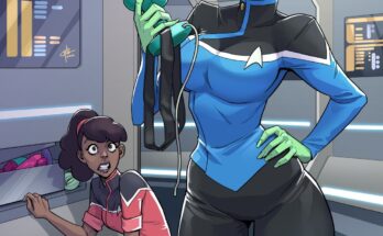 Tendi finds Mariner's stash. Beckett Mariner, D' Vana Tendi (Temporalwolf) [Star Trek: Lower Decks]