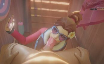 D.va Beach BJ (Dreamrider3D, Audiodude) [Overwatch]