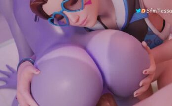 D.va & widowmaker (sfmtessai) [overwatch]