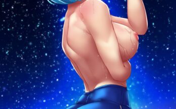 Earth-chan reminding you to stay hydrated (DominikDraw) [Earth]
