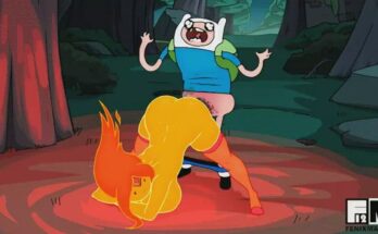 Finn fucks Flame Princess without protection (FenixMan121) [Adventure Time]