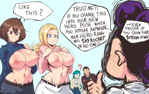 Mandalay and Pixie-Bob coached on how to recover in the Hero Rankings (Lewdamone) [My Hero Academia]