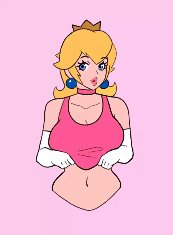 Princess Peach [ Mario World ] ( rizdraws )