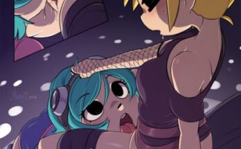 Ramona Flowers eating Roxie (Merunyaa) [Scott Pilgrim]