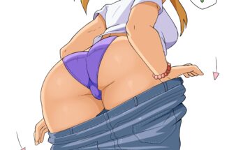 Samus Aran - taking off her pants right as she gets home (Zero, Zeromomentaii) [Metroid]