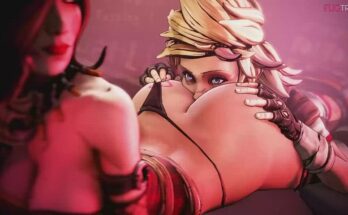 Tiny Tina eating Mad Moxxi’s ass (Fugtrup) [Borderlands]