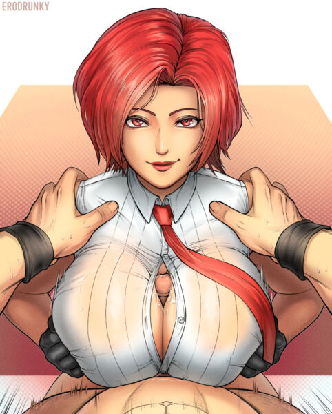 Vanessa - a tit fuck is technically not cheating (EroDrunky) [King of Fighters]