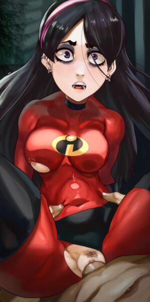 Violet Parr is taking a big dick in her tight pussy (Noblood) [The Incredibles]