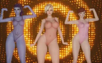 Widowmaker Mercy D.Va dancing (LM19) [Overwatch]