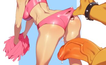 Cheerleader Peach (Combos & Doodles) [Super Mario Bros]